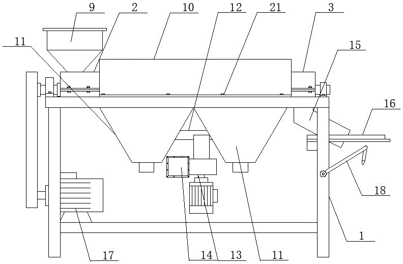 一种环保型农作物清尘除杂装置的制作方法