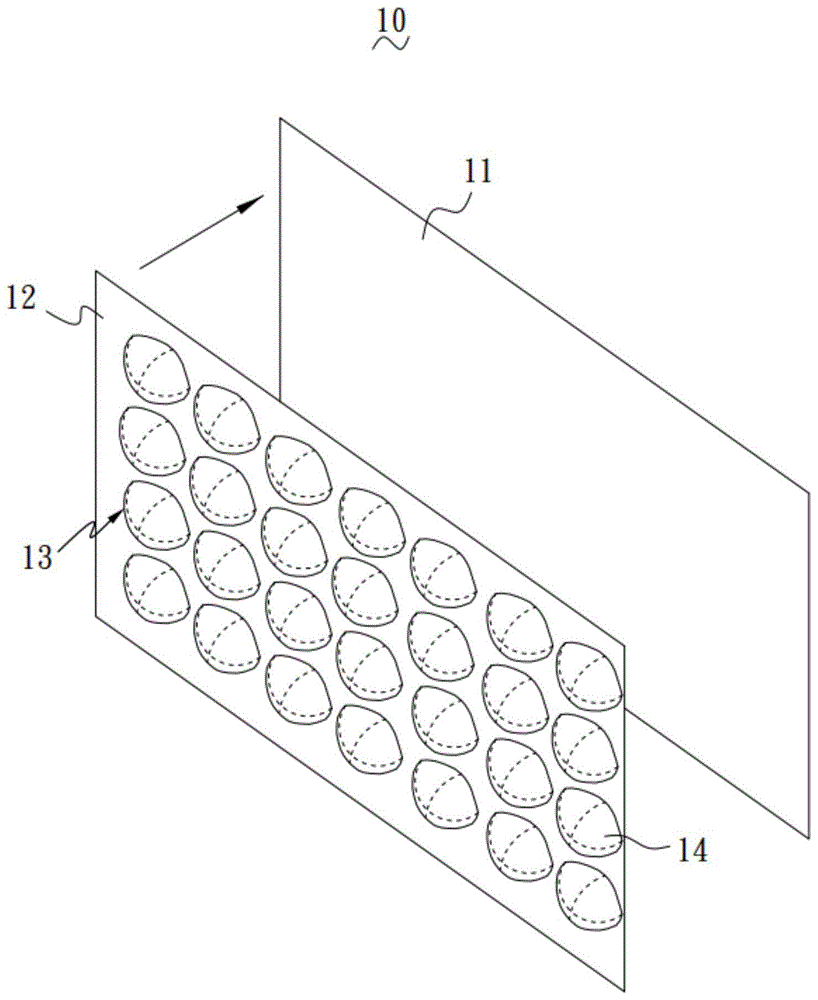 一种纸气泡保护结构及保护袋的制作方法