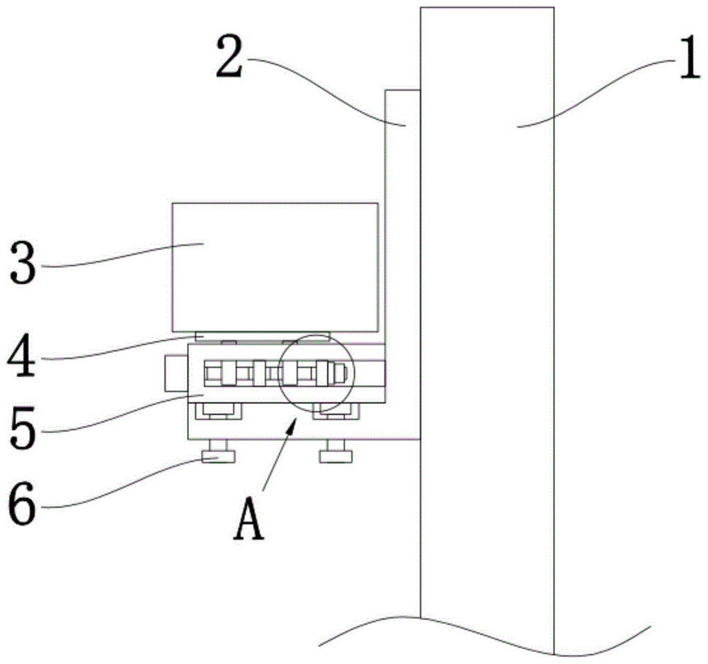 一种卷帘门的固定装置的制作方法