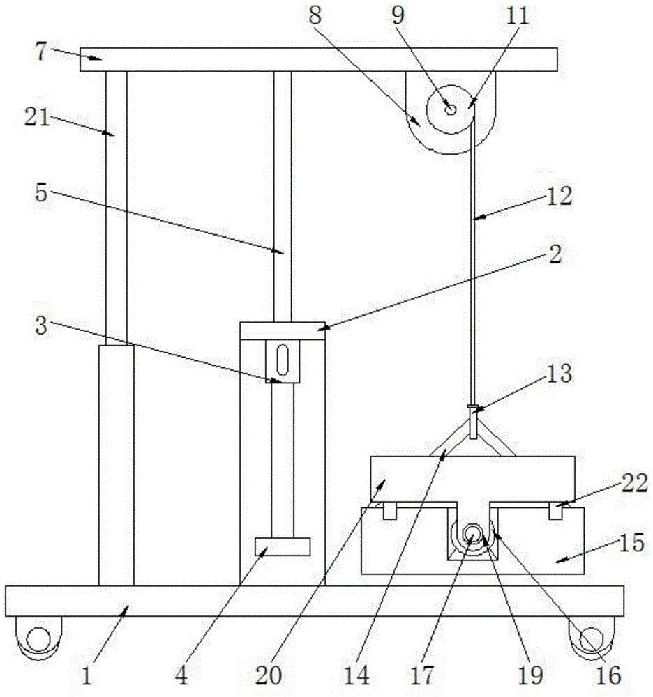 一种建筑施工用升降装置的制作方法