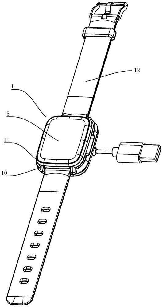 一种智能手表钥匙的制作方法