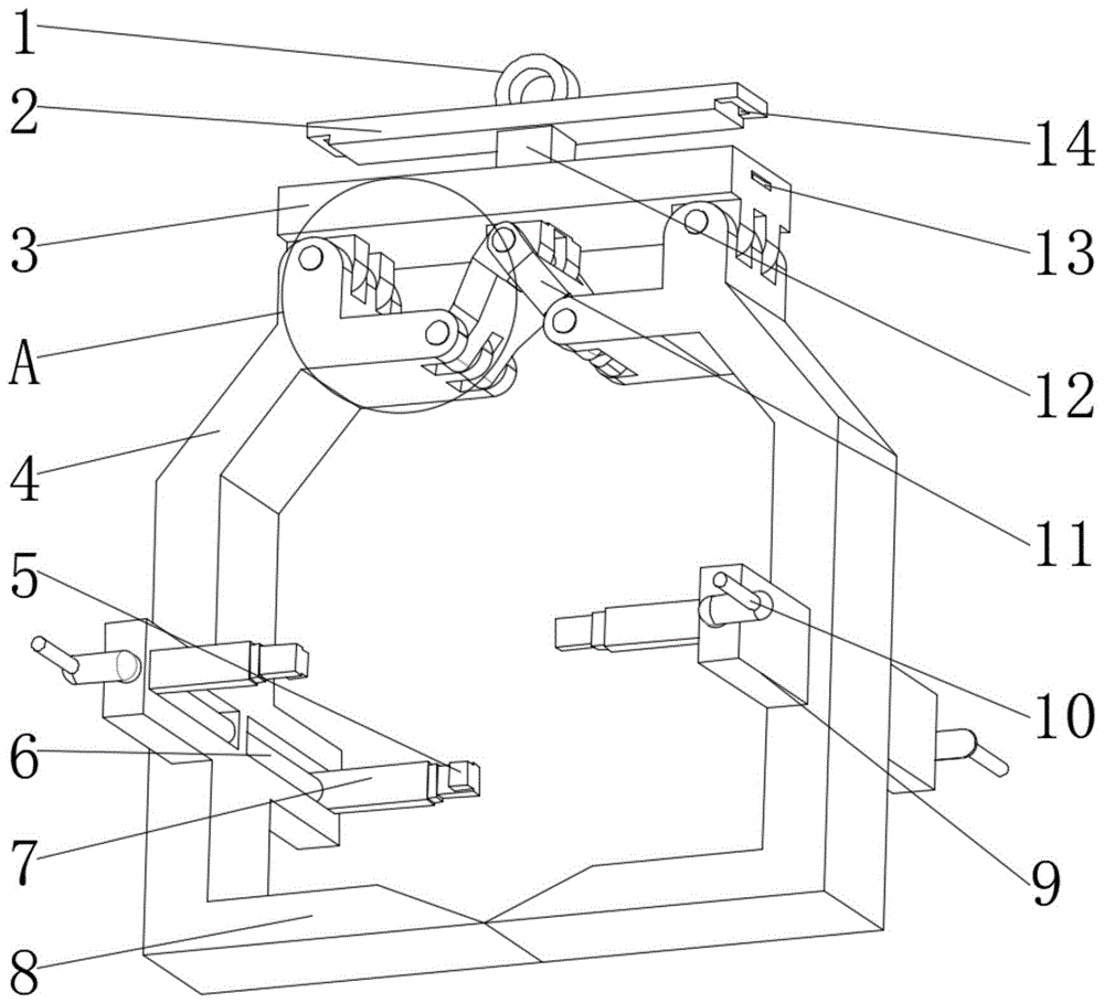 一种门式起重机吊具的制作方法