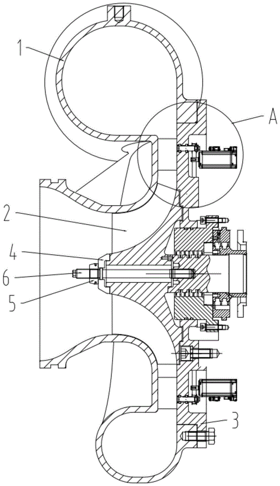 一种离心叶轮组件及变速可调的离心机组的制作方法