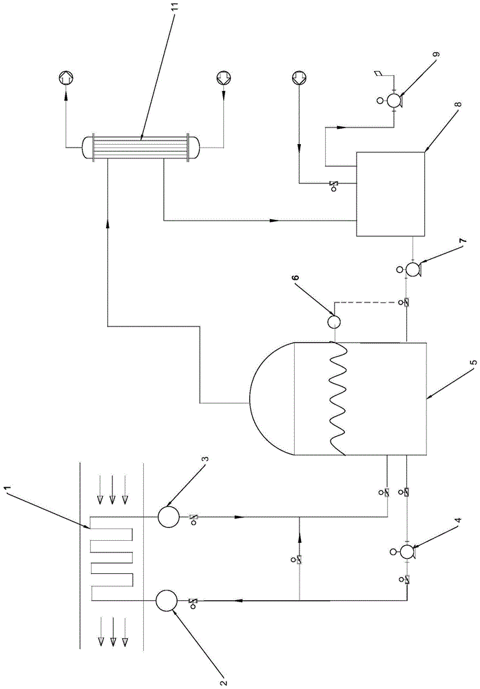 一种基于蒸汽发生器的热能再利用双循环系统的制作方法