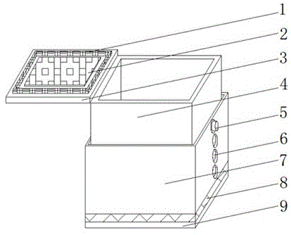 一种防尘阻隔瓦楞纸箱的制作方法