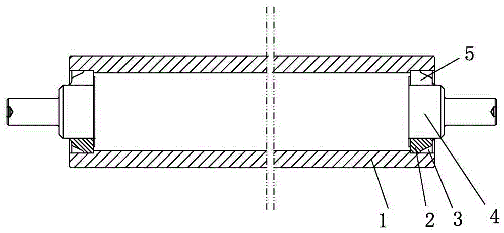 一种热镀锌锅内稳定辊的制作方法