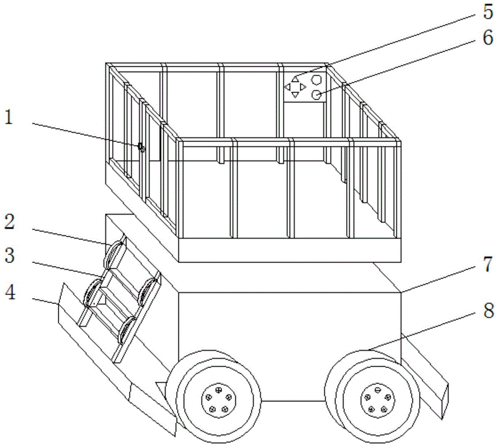 一种建筑施工用的安全施工架的制作方法