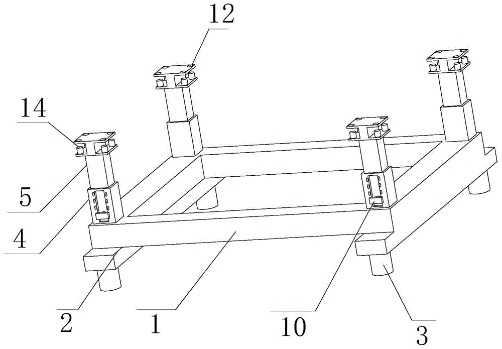 一种建筑幕墙安装固定支架的制作方法