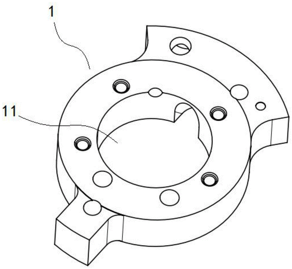 一种压缩机气缸加工位置调整装置的制作方法