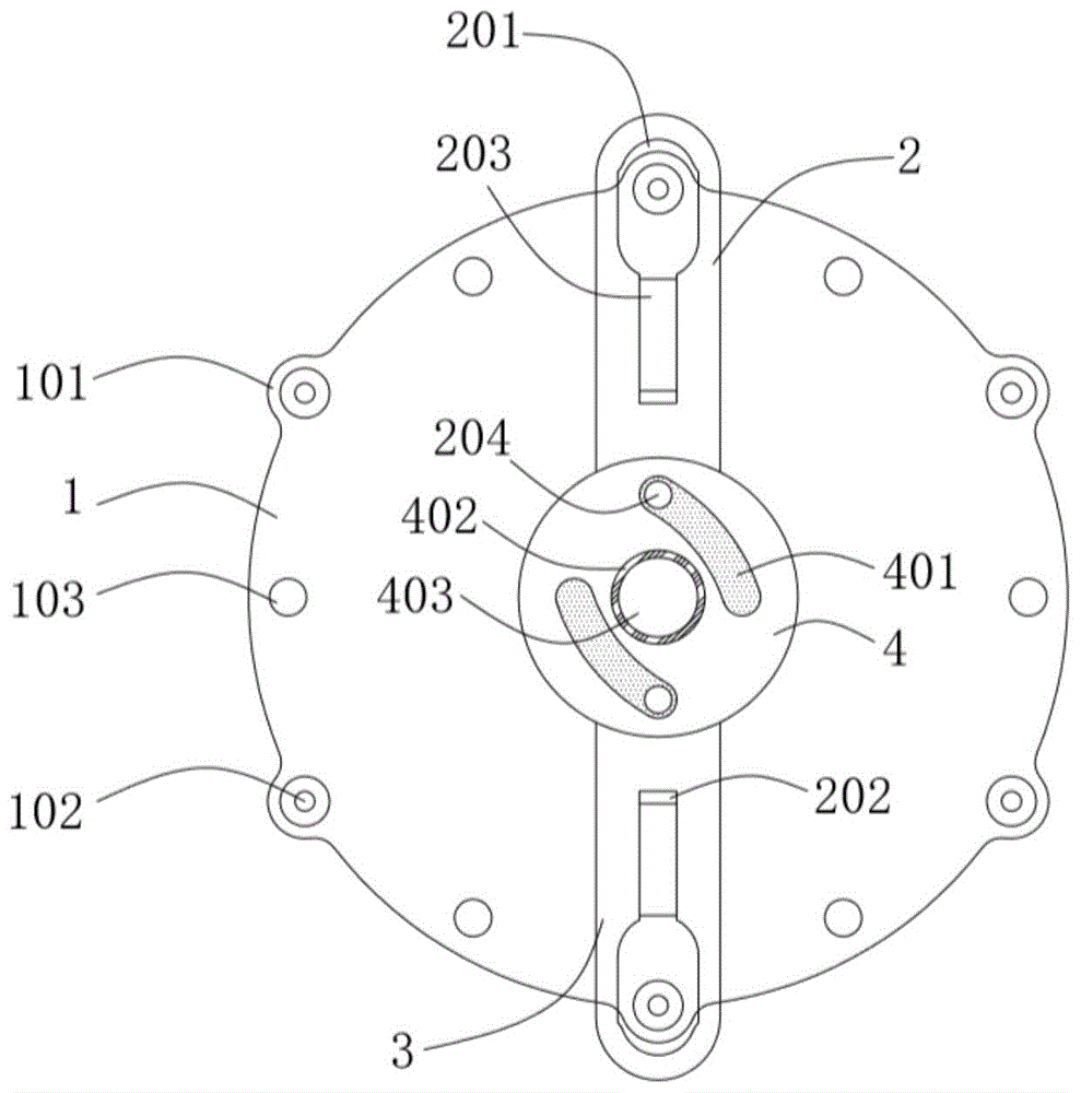 一种可调式自行车轮毂电机专用钻孔定位装置的制作方法