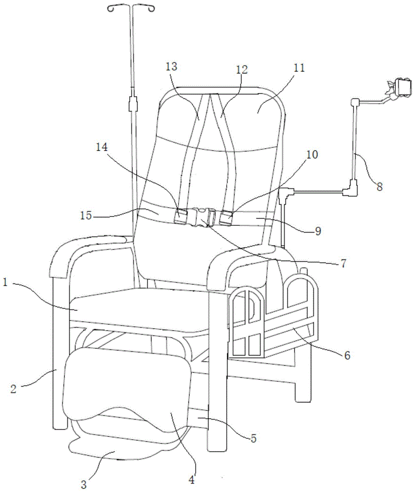 一种多功能输液椅的制作方法