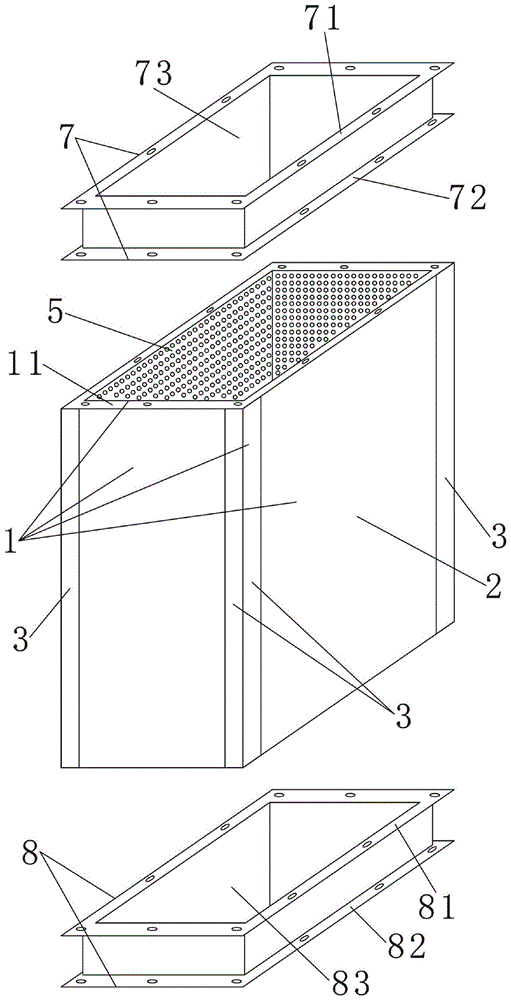 一种组合式钢制复合消音器的制作方法