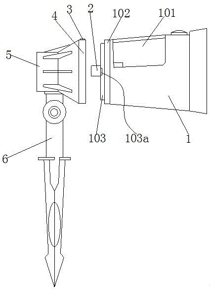 一种插地和应急两用的灯具的制作方法