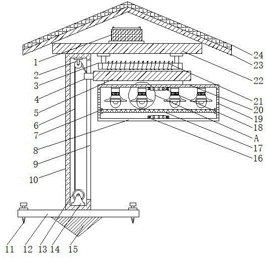 一种散热式防水型太阳能路灯的制作方法