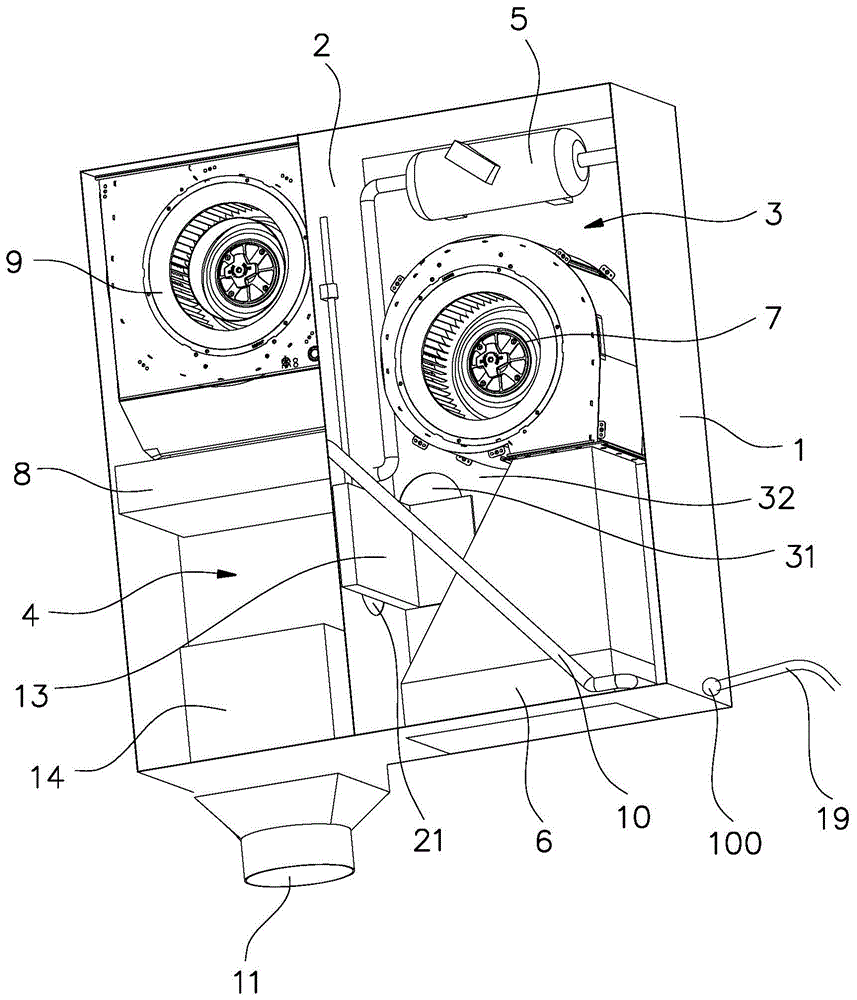 一体式厨房空调的制作方法