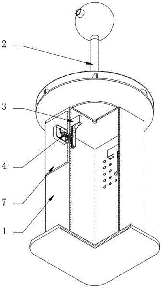 一种利用流体能的防水防潮防沙电力配电柜的制作方法