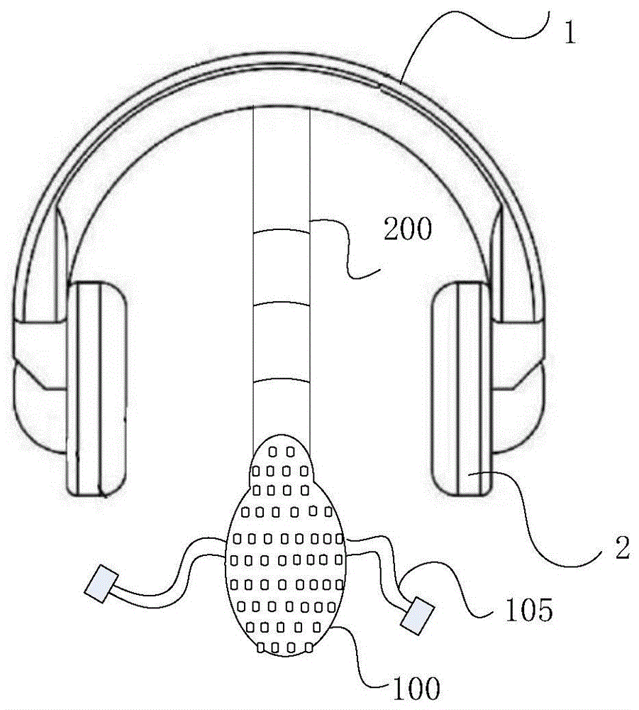 一种肩颈按摩蓝牙耳机的可伸缩连接结构的制作方法