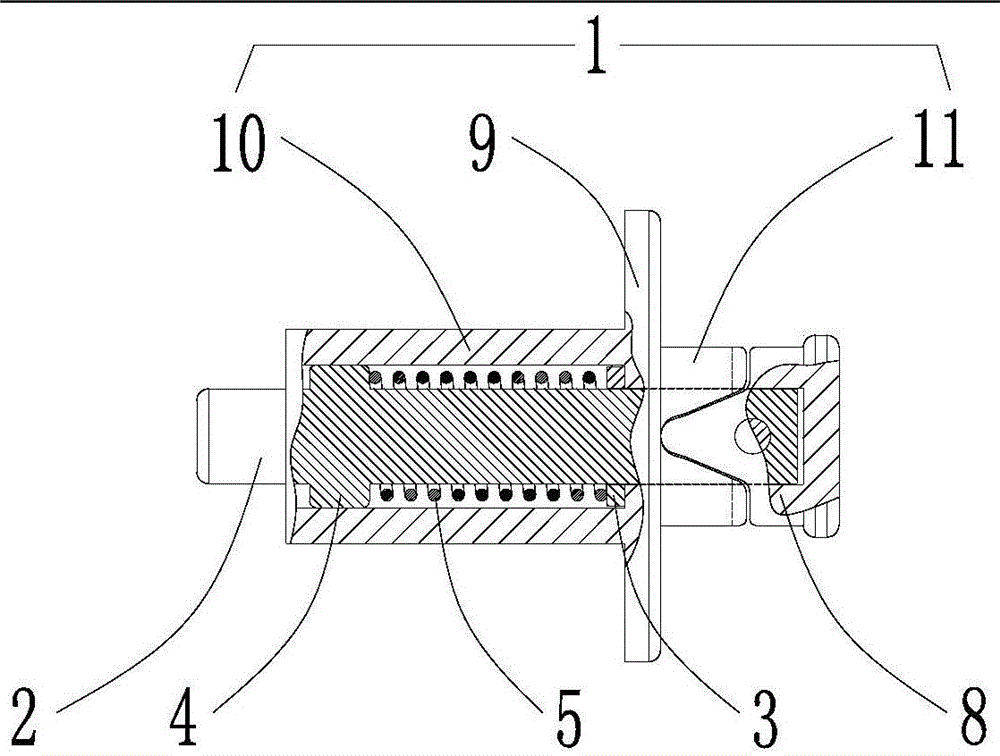 一种弹性锁具的制作方法