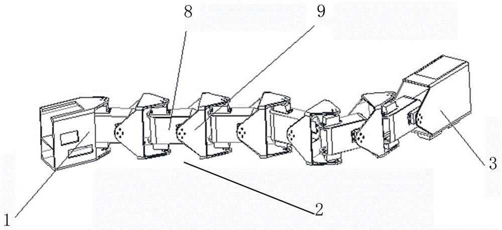 一种仿蛇形巡检机器人的制作方法