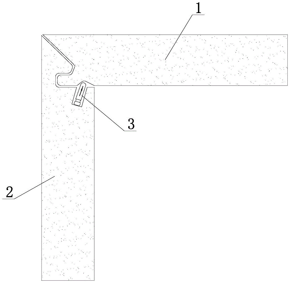 板材角型拼接结构的制作方法