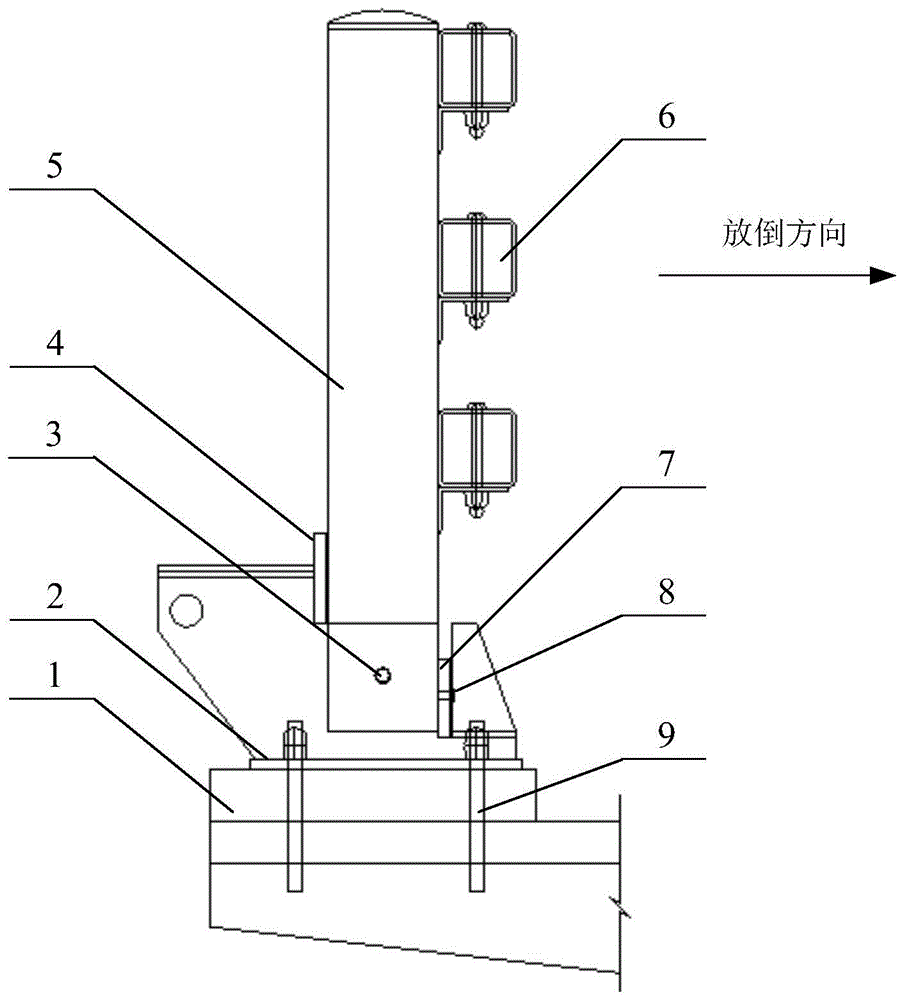 一种可折叠式护栏的制作方法