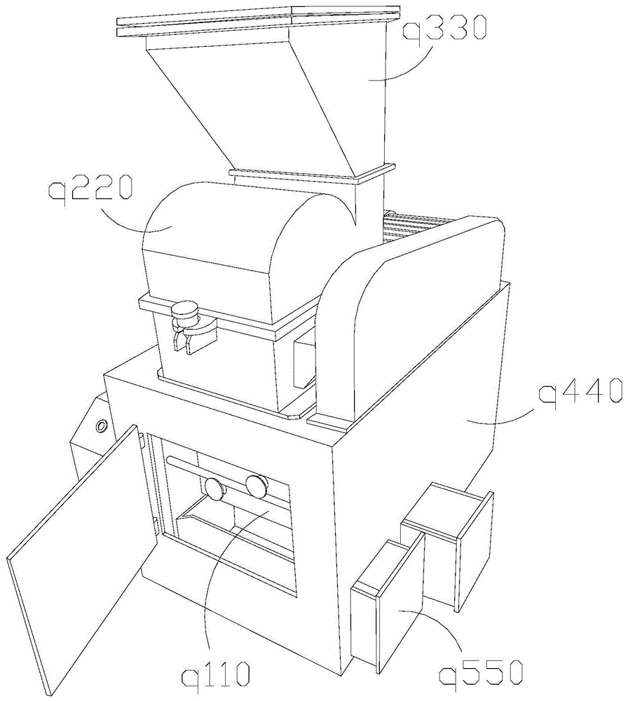 一种脆银矿石缩分机的制作方法