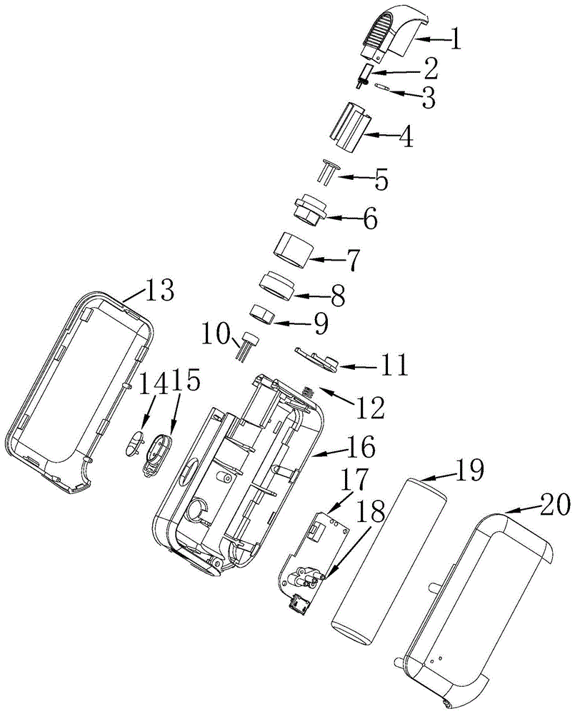 一种翻盖式香烟烘烤器的制作方法