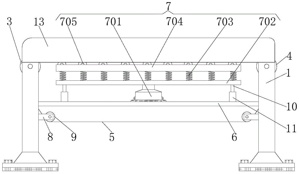 一种蛋糕生产线的散热型输送带的制作方法