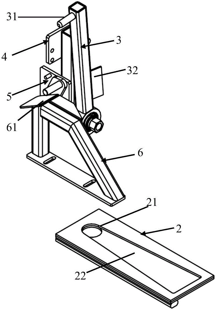 一种SPS小车与内饰滑板自动连接脱钩机构的制作方法