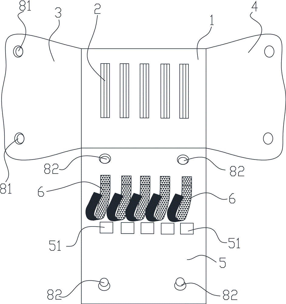 心电监护导联线收纳盒的制作方法