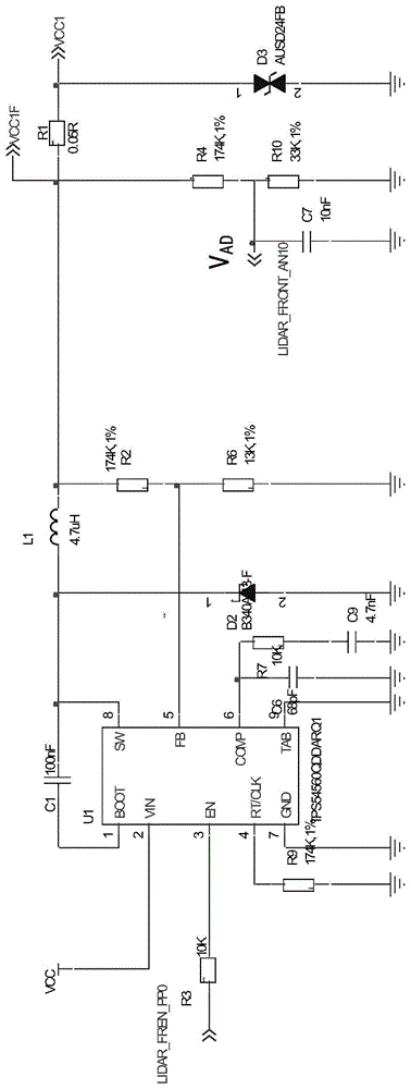 一种激光雷达智能驱动电路的制作方法