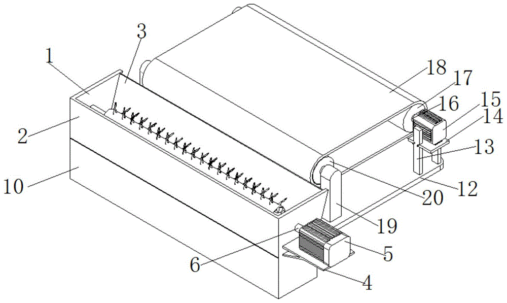 一种用于纸盒加工的自动送料结构的制作方法