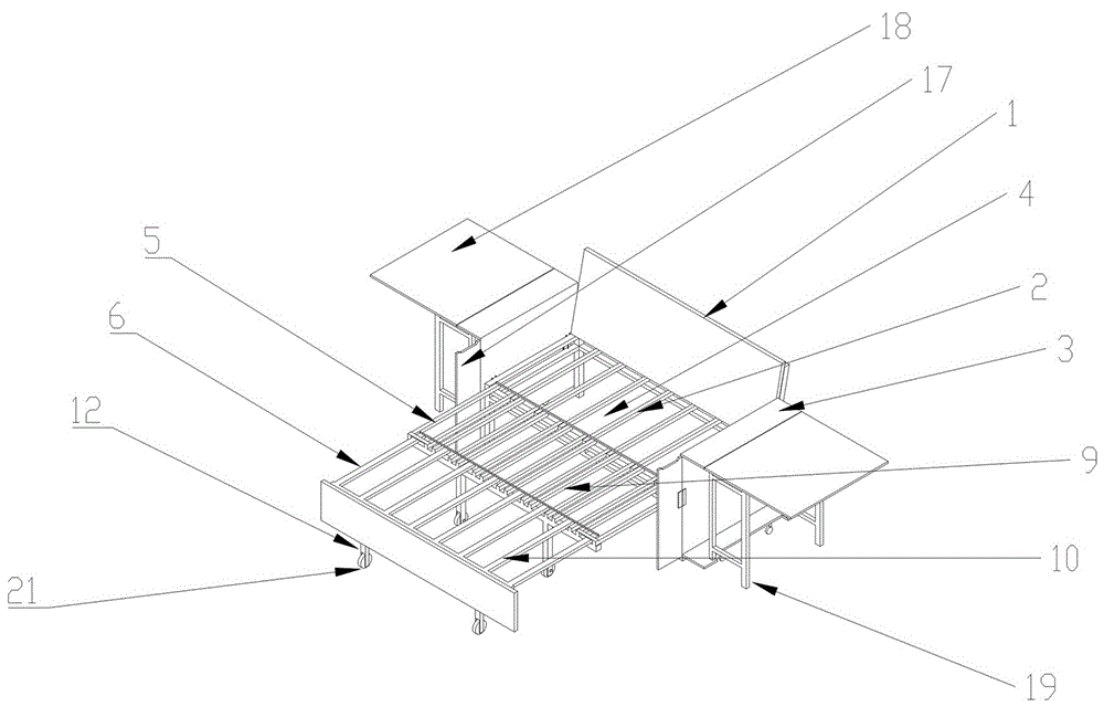 一种多用折叠沙发的制作方法