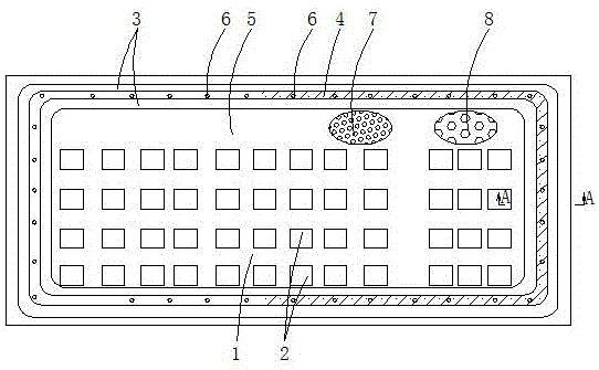 一种电脑键盘罩板的制作方法