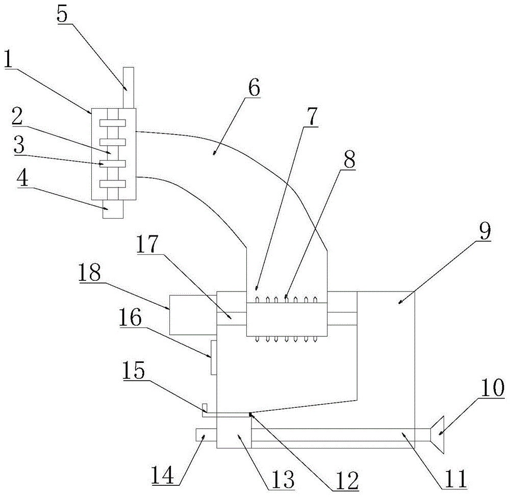 一种树叶清扫处理机的制作方法