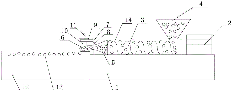 纳米颗粒自组装高效注射成型机的制作方法