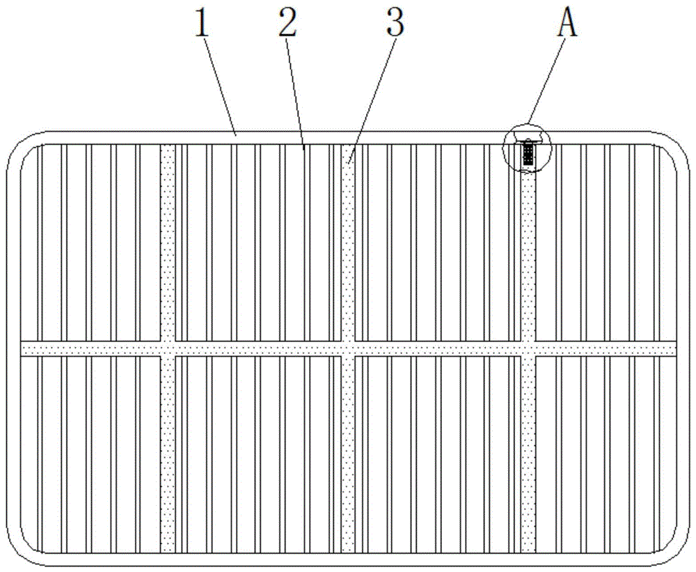 一种塑料件卡合式吸尘器排风板的制作方法