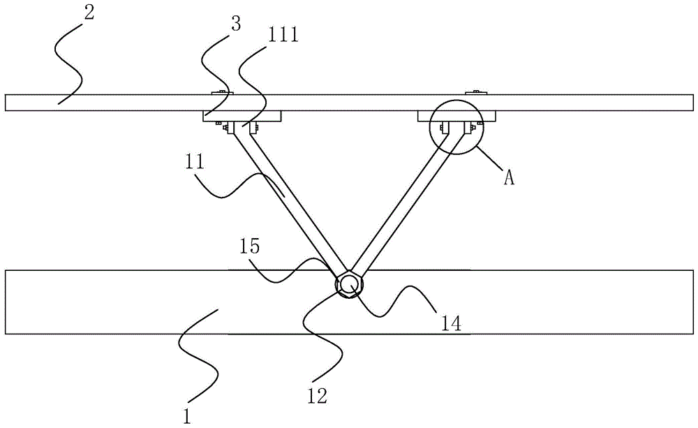 一种人行天桥结构的制作方法