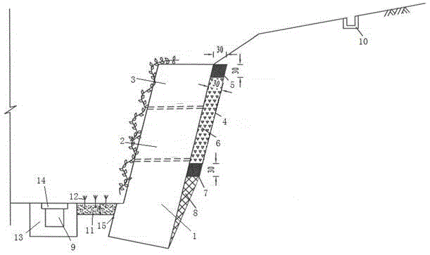 应用于山区高速公路施工的路堑墙的制作方法