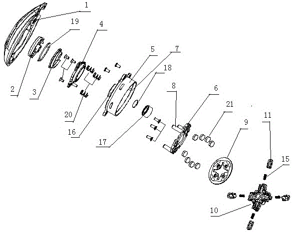 一种鱼线轮磁力与离心双刹系统的制作方法