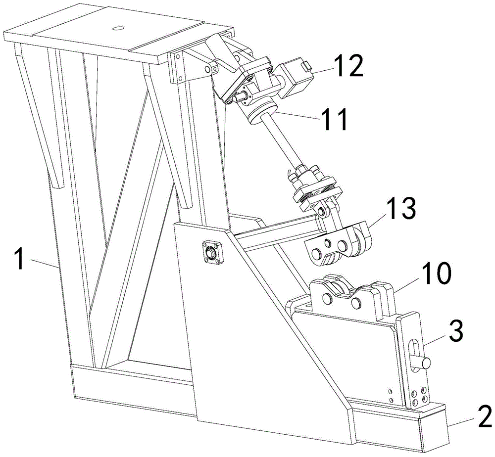 一种用于自动扶梯的楔形龙门单边升降模组的制作方法
