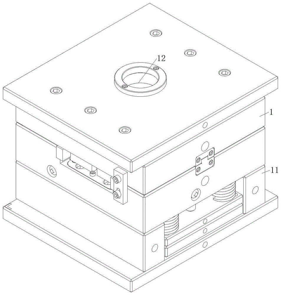 一种立式注塑模具的制作方法