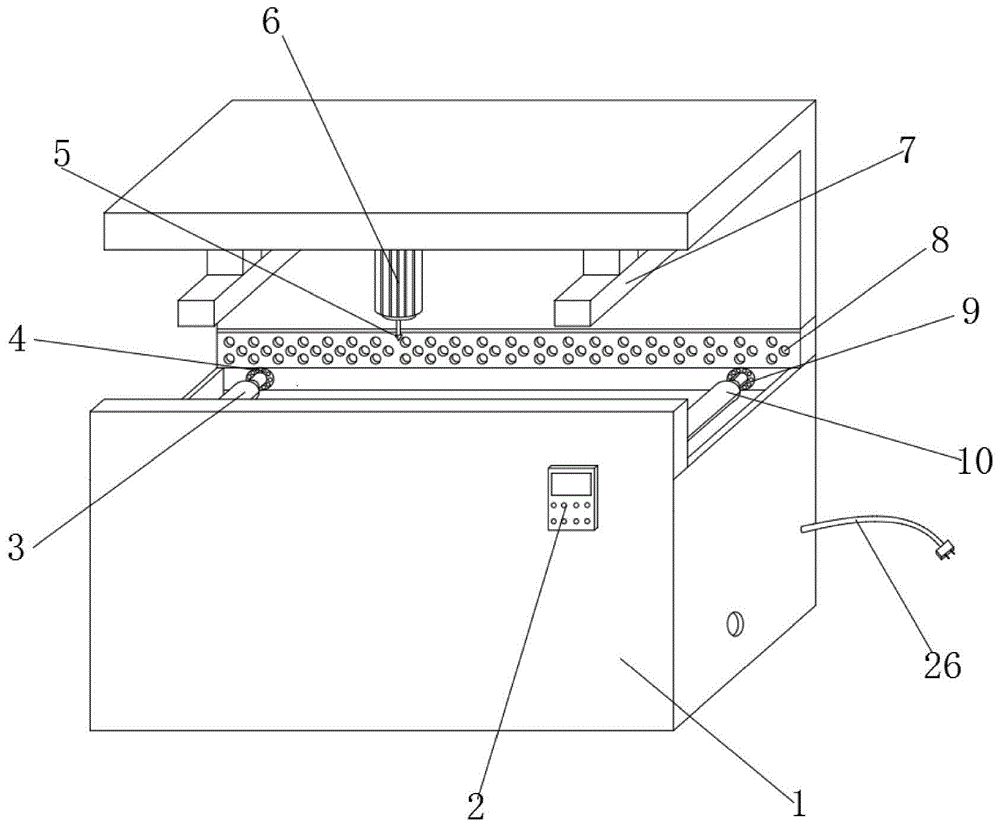 一种家具板材打孔装置的制作方法