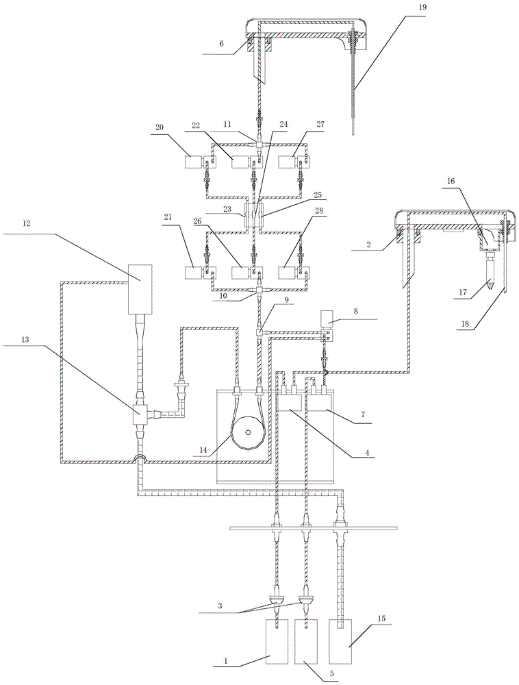 一种用于粪便标本检测的液路系统的制作方法