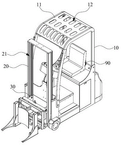 一种堆垛用叉车的制作方法