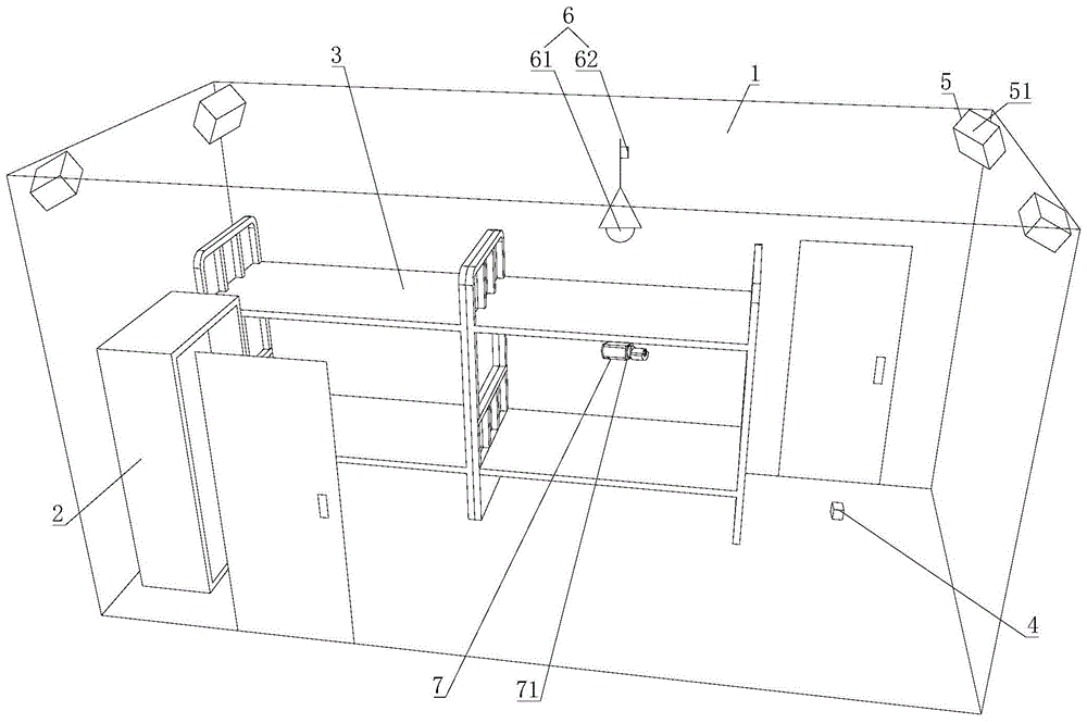 一种恐怖体验用宿舍的制作方法