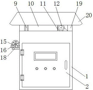 一种除湿降温工业电器柜的制作方法