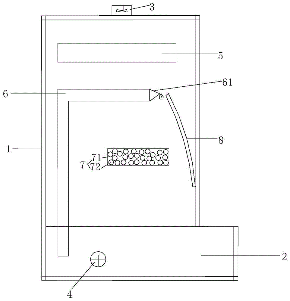 环保水帘柜的制作方法