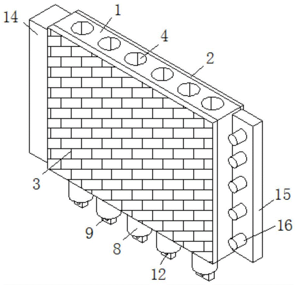 一种玻纤钢墙板的制作方法