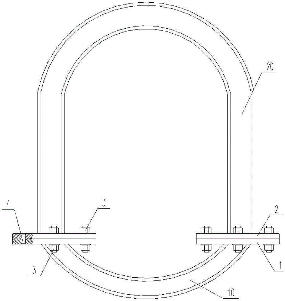 仰拱拱架与拱墙拱架的连接结构的制作方法